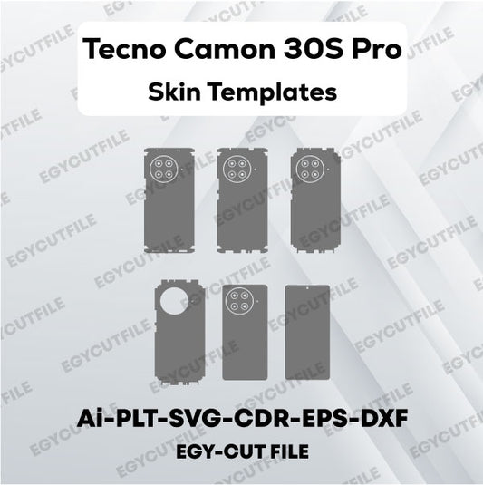 Tecno Camon 30S Pro Vector SKin Cut Files