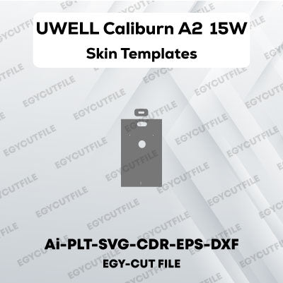 UWELL CALIBURN A2 15W Pod System Vector Skin Cut Files