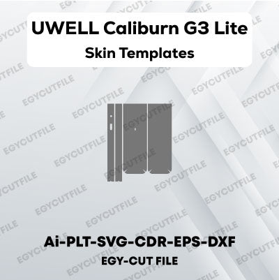 UWELL CALIBURN G3 Lite Vector Skin Cut Files