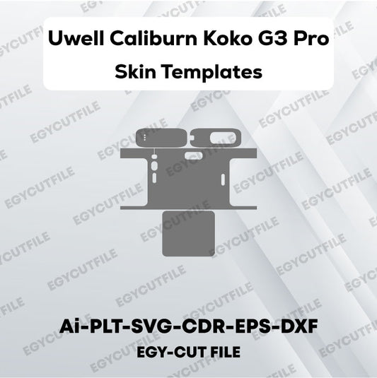 Uwell Caliburn G3 Pro Koko Vector Skin Cut Files