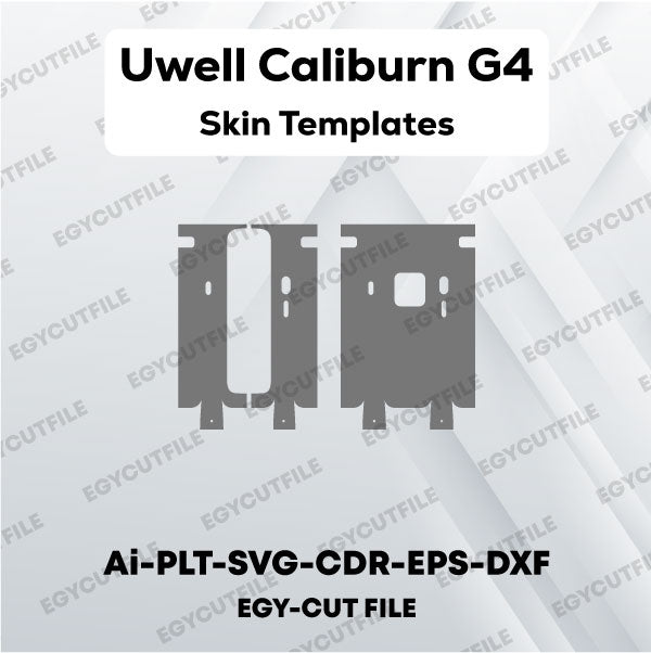 Uwell Caliburn G4 Vector Skin Cut Files