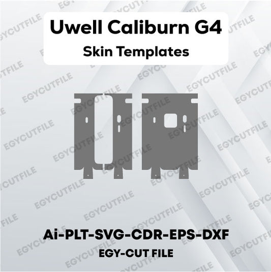 Uwell Caliburn G4 Vector Skin Cut Files