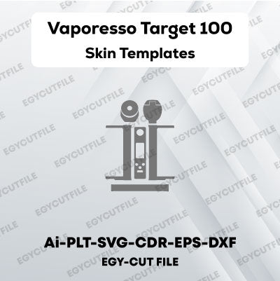 Vaporesso Target 100 Kit Vector Skin Cut Files