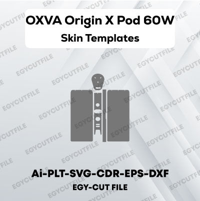 OXVA Origin X Pod 60W Vector Skin Cut Files