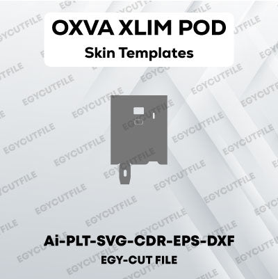 OXVA XLIM POD Vector Skin Cut Files