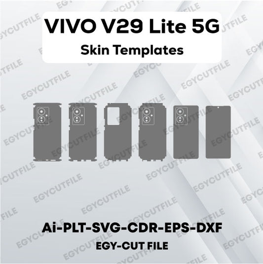 VIVO V29 Lite 5G Vector Skin Cut Files