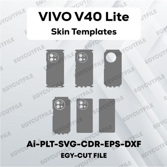 VIVO V40 Lite Vector Skin Cut Files