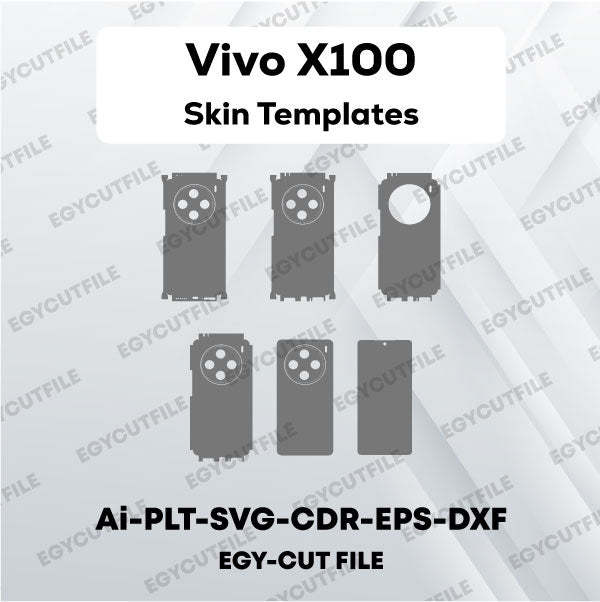 VIVO X100 Vector Skin Cut Files