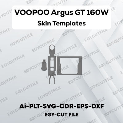 VOOPOO Argus GT 160W Vector Skin Cut Files