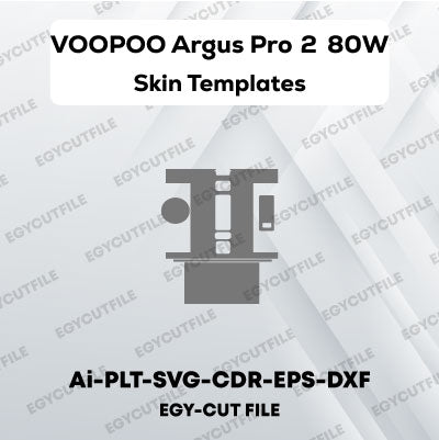 VOOPOO Argus Pro 2 80W Vector Skin Cut Files