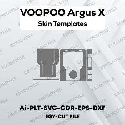 VOOPOO Argus X Vector Skin Cut Files