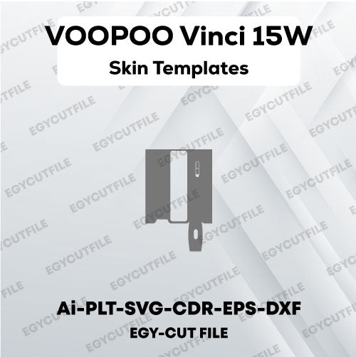 VOOPOO Vinci 15 Pod Kit Vector Skin Cut Files