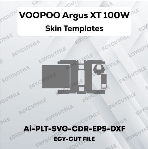 VOOPPOO Argus XT 100W Vector Skin Cut Files