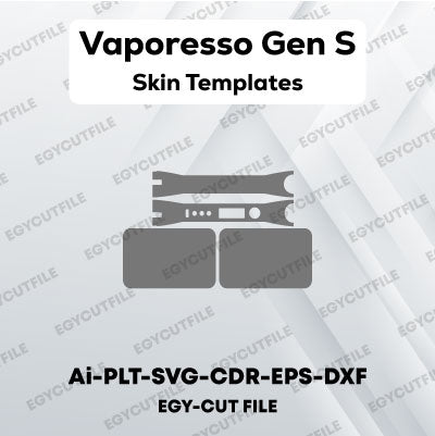 Vaporesso Gen S Vector Skin Cut Files