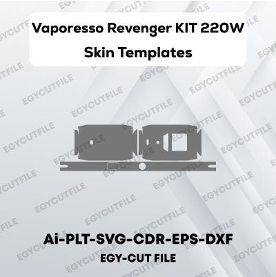 Vaporesso Revenger X Vector Skin Cut Files