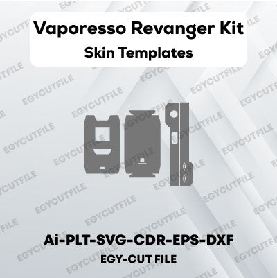 Vaporesso Revenger Kit Vector Skin Cut Files