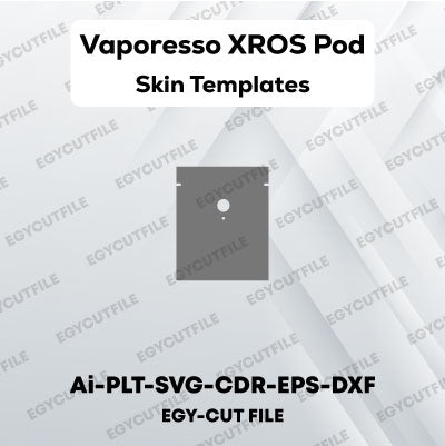 Vaporesso XROS POD Vector Skin Cut Files