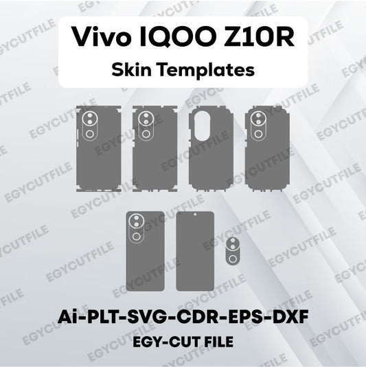 Vivo IQOO Z10R Vector Skin Cut Files