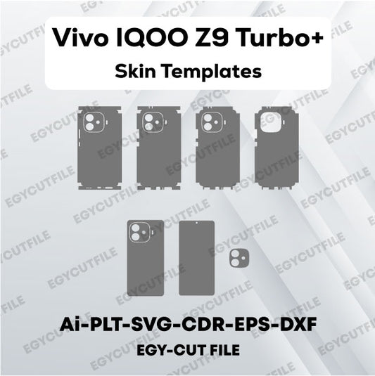 Vivo IQOO Z9 Turbo + Vector Skin Cut Files