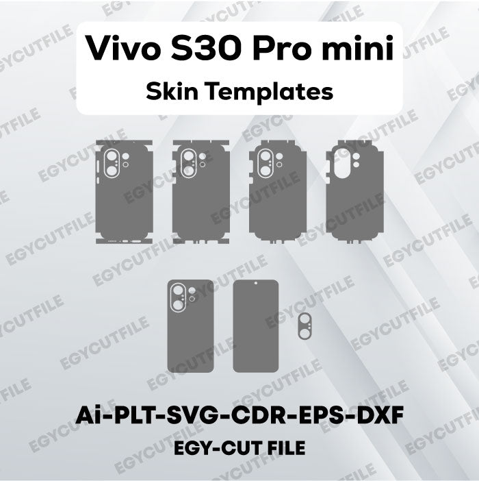 Vivo S30 Pro mini Vector Skin Cut Files