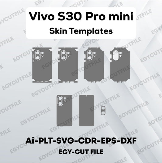 Vivo S30 Pro mini Vector Skin Cut Files