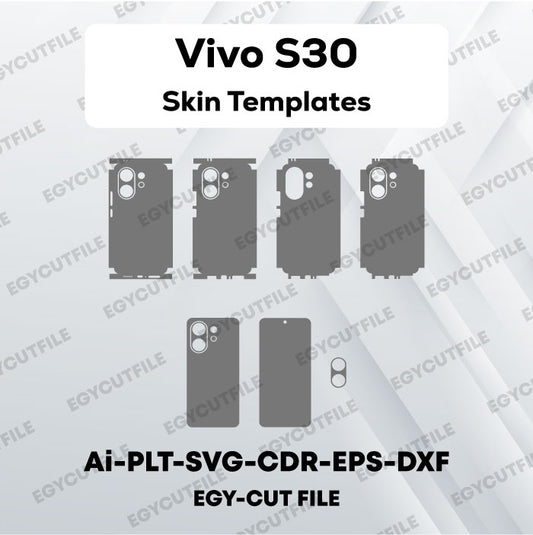 Vivo S30 Vector Skin Cut Files