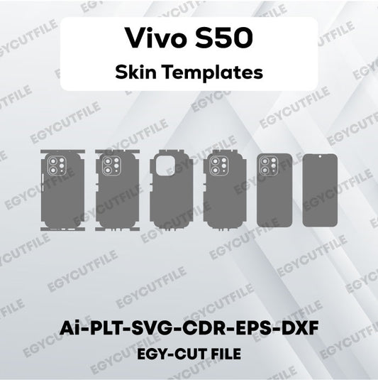 Vivo S50 Vector Skin Cut Files
