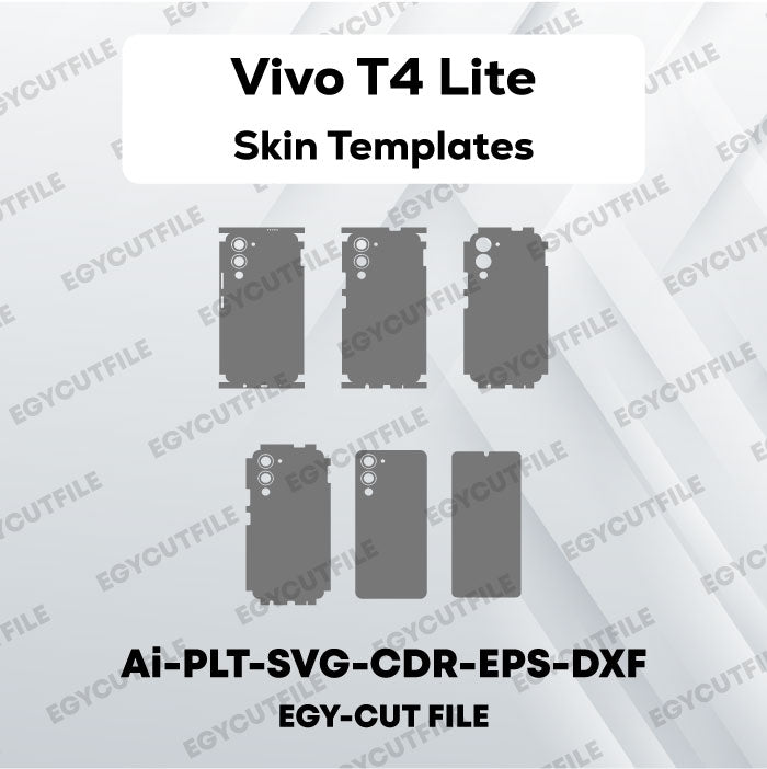 Vivo T4 Lite Vector Skin Cut Files