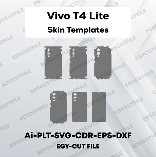 Vivo T4 Lite Vector Skin Cut Files