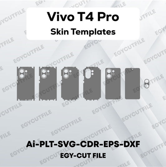 Vivo T4 Pro Vector Skin Cut Files