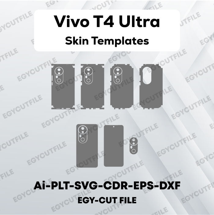 Vivo T4 Ultra Vector Skin Cut Files