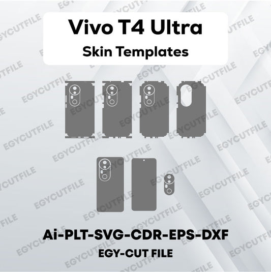 Vivo T4 Ultra Vector Skin Cut Files