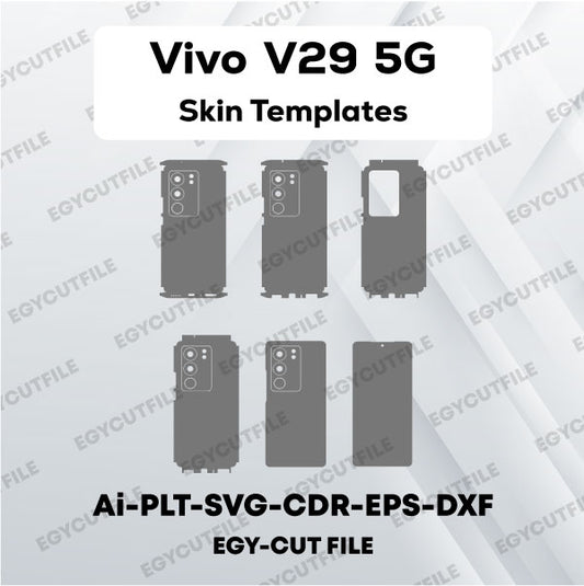 Vivo V29 5G Vector Skin Cut Files