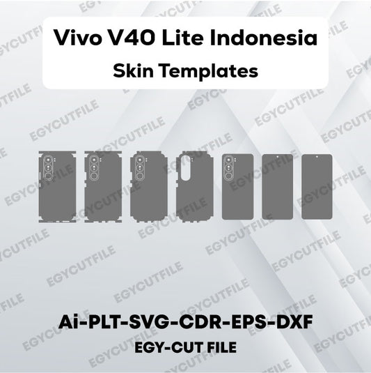 Vivo V40 Lite 5G-4G Indonesia Vector Skin Cut Files