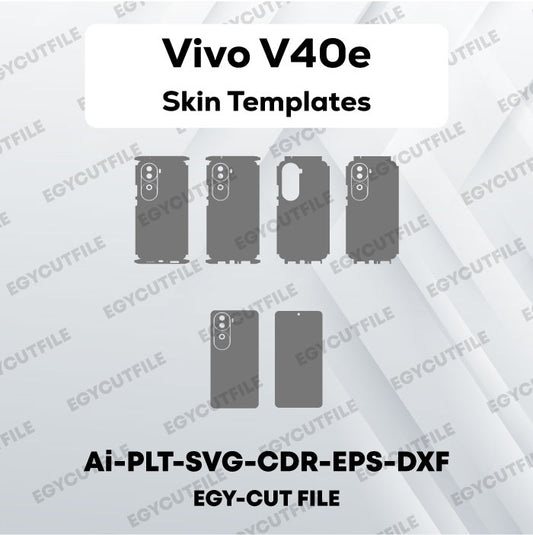 Vivo V40e Vector Skin Cut Files