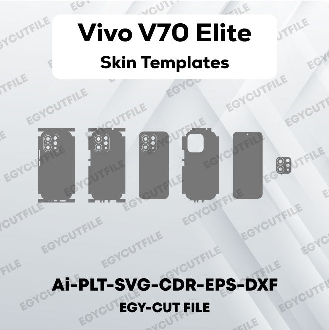 Vivo V70 Elite Vector Skin Cut Files