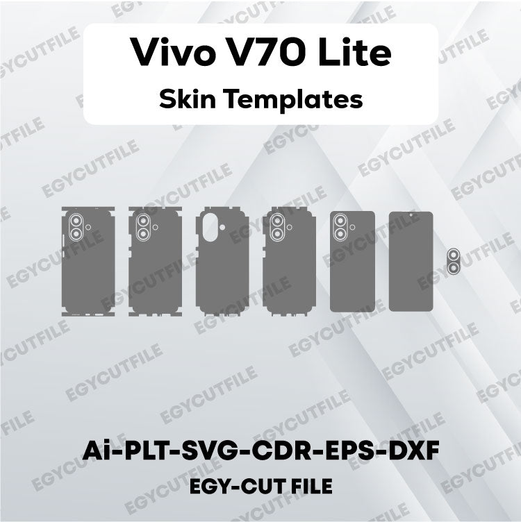 Vivo V70 Lite Vector Skin Cut Files