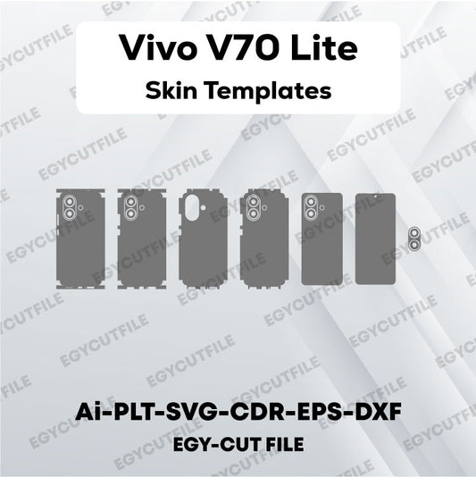 Vivo V70 Lite Vector Skin Cut Files