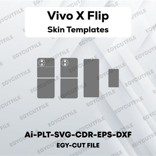 Vivo X Flip Vector Skin Cut Files