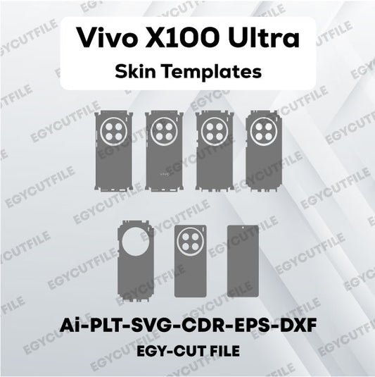 Vivo X100 Ultra Vector Skin Cut Files