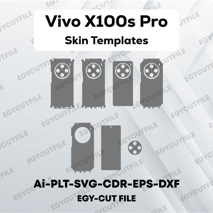 Vivo X100s Pro Vector Skin Cut Files