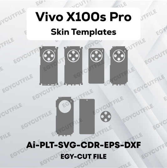 Vivo X100s Pro Vector Skin Cut Files