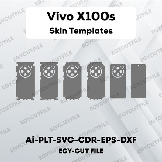Vivo X100s Vector Skin Cut Files