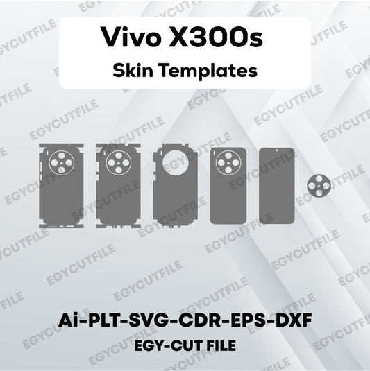 Vivo X300s Vector Skin Cut Files