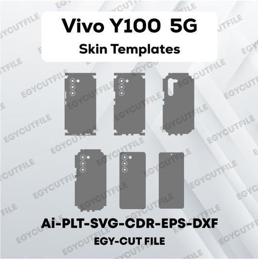 Vivo Y100 5G Vector Skin Cut Files