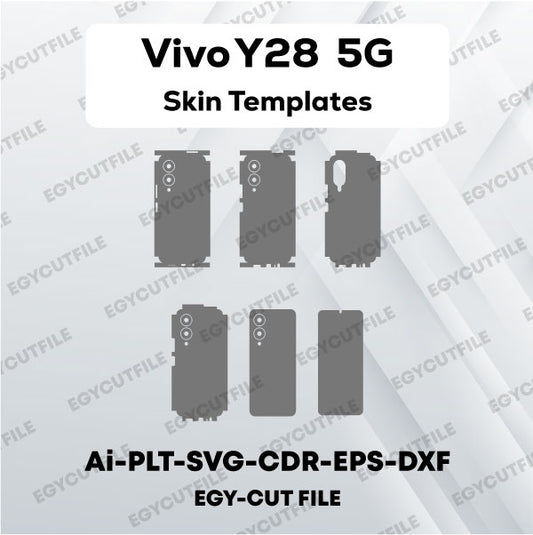 Vivo Y28 5G Vector Skin Cut Files