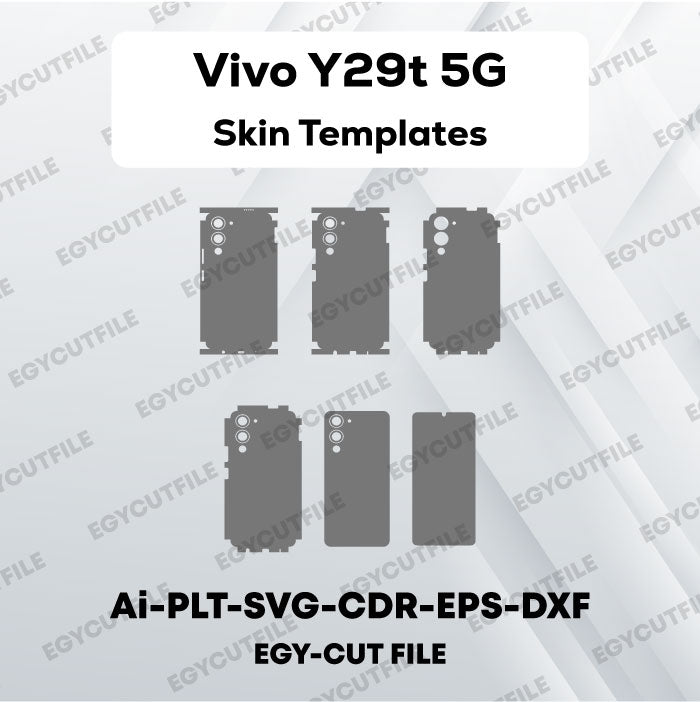 Vivo Y29t 5G Vector Skin Cut Files