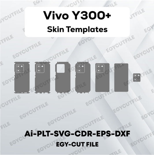 Vivo Y300+ Vector Skin Cut Files