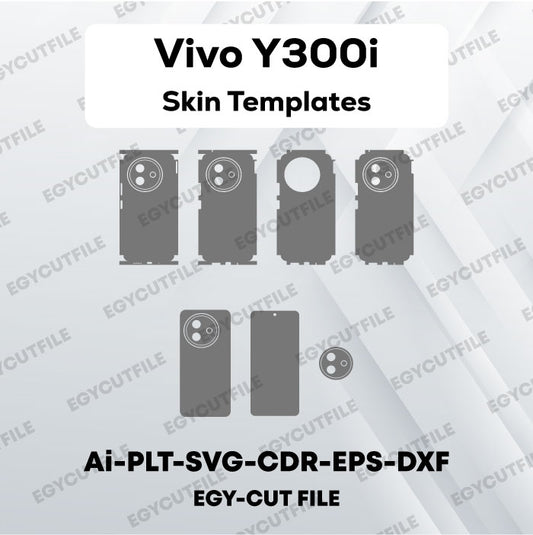 Vivo Y300i Vector Skin Cut Files