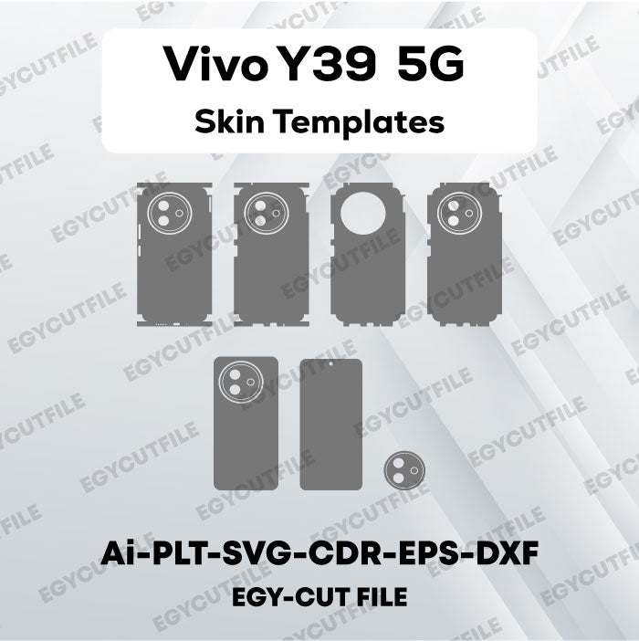 Vivo Y39 5G Vector Skin Cut Files